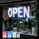 thumbnail image 1 of Letrero LED "Abierto" Thirdpolite 102 × 36 cm Regulable Blanco Frío, 1 of 7