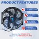 thumbnail image 4 of Ventilador de Radiador EVERESTWAY 25 cm 12 V 80 W Pack de 2, 4 of 7