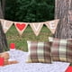 thumbnail image 4 of fundas de almohada a cuadros para exteriores e interiores, cuadradas, estilo granja, decoración del hogar, 45,7 x 45,7 cm, 4 of 5