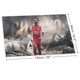thumbnail image 2 of Bukayo Saka Bandera impresa con temática, regalo perfecto para fanáticos, amigos y familiares, y adecuada para actividades al aire libre e interiores, decoraciones de fiesta. 90*150CM, 2 of 6