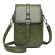 thumbnail image 1 of Bolso bandolera para teléfono para mujer, pequeño bolso de hombro de cuero con borlas y remaches., 1 of 5