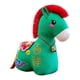 thumbnail image 1 of Caballo De Peluche De A?o Nuevo Chino Para Ni?os Y Ni?as Juguete Con Bendición Del Zodiaco Rojo Y Verde 22 Cm, 1 of 5