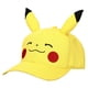 thumbnail image 1 of Sombrero Snapback Bioworld Pokémon Pikachu con diseño de cara grande, 1 of 4