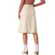 thumbnail image 3 of INSPIRE CHIC Falda de Mujer Cintura Alta Elástica Línea A con Cinturón Otoño Invierno Midi Falda de Pana M Beige, 3 of 6
