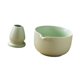 thumbnail image 5 of 2 Cuencos Japoneses De Cerámica Para Matcha Con Soporte Para Batidor, Para Oficina, Salón De Té Y Hogar, Color Verde, 5 of 5