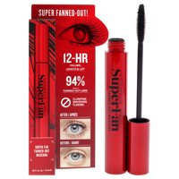 Smashbox - Máscara De Pestañas Super Fan - Negra De Para Mujeres - Máscara De Pestañas De 0,33 Oz