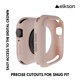 thumbnail image 2 of Funda para Apple Watch elkson Quattro 44 mm a prueba de golpes rosa TPU, 2 of 5