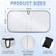 thumbnail image 2 of Parasol para parabrisas SINGARO 300T universal plegable, 2 of 3