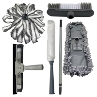 Genérico - Kit De Limpieza 6 Piezas Cepillos De Microfibra Auto Y Hogar – Interior Y Exterior