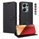 thumbnail image 4 of Premium Wallet Case for Xiaomi Redmi Note 13 Pro 4G with Card Slots & Kickstand, Flip Cover Black, 4 of 6