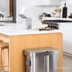 thumbnail image 3 of Compost Caddy simplehuman - Encimera desmontable (acero inoxidable, 4 litros), 3 of 9