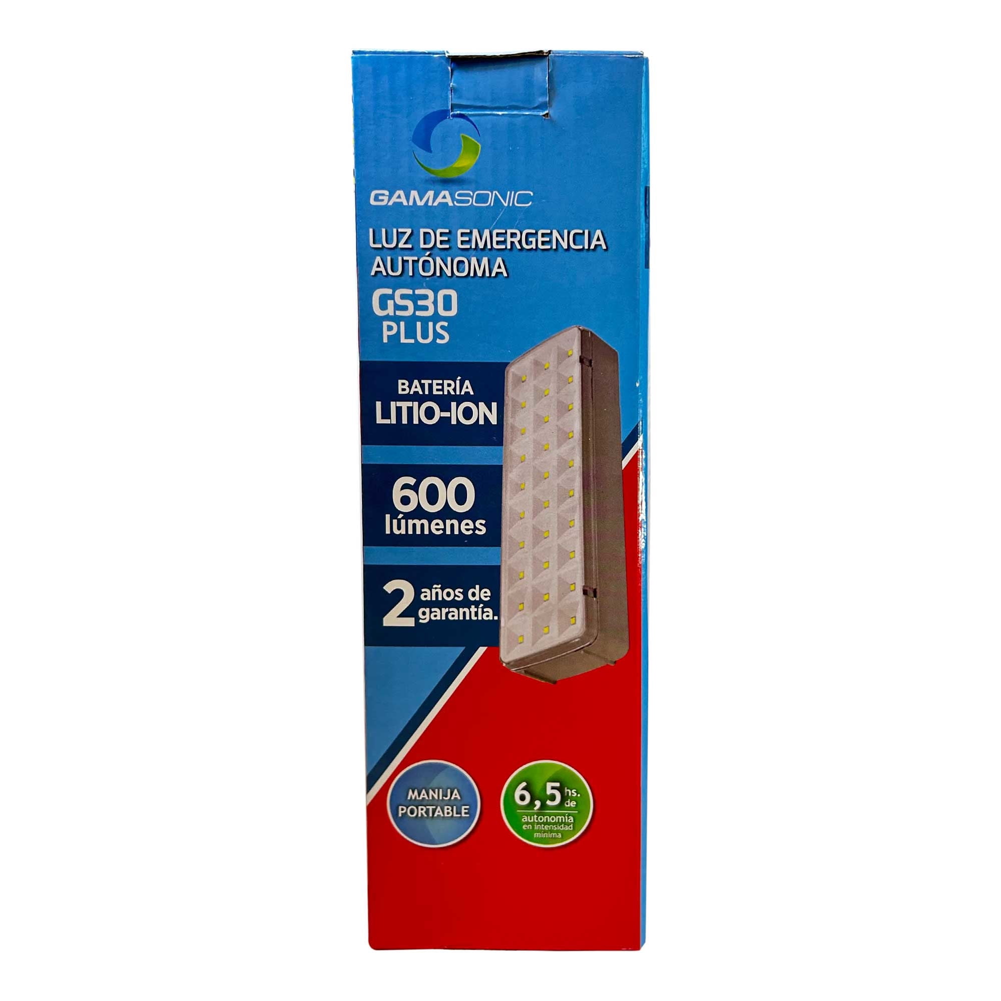 Gamasonic - Luminaria De Emergencia 30 Leds 600lm Gen2 (gs30 Plus)