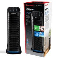 Purificador De Aire Honeywell Air Genius 5 Para Habitaciones Grandes Negro