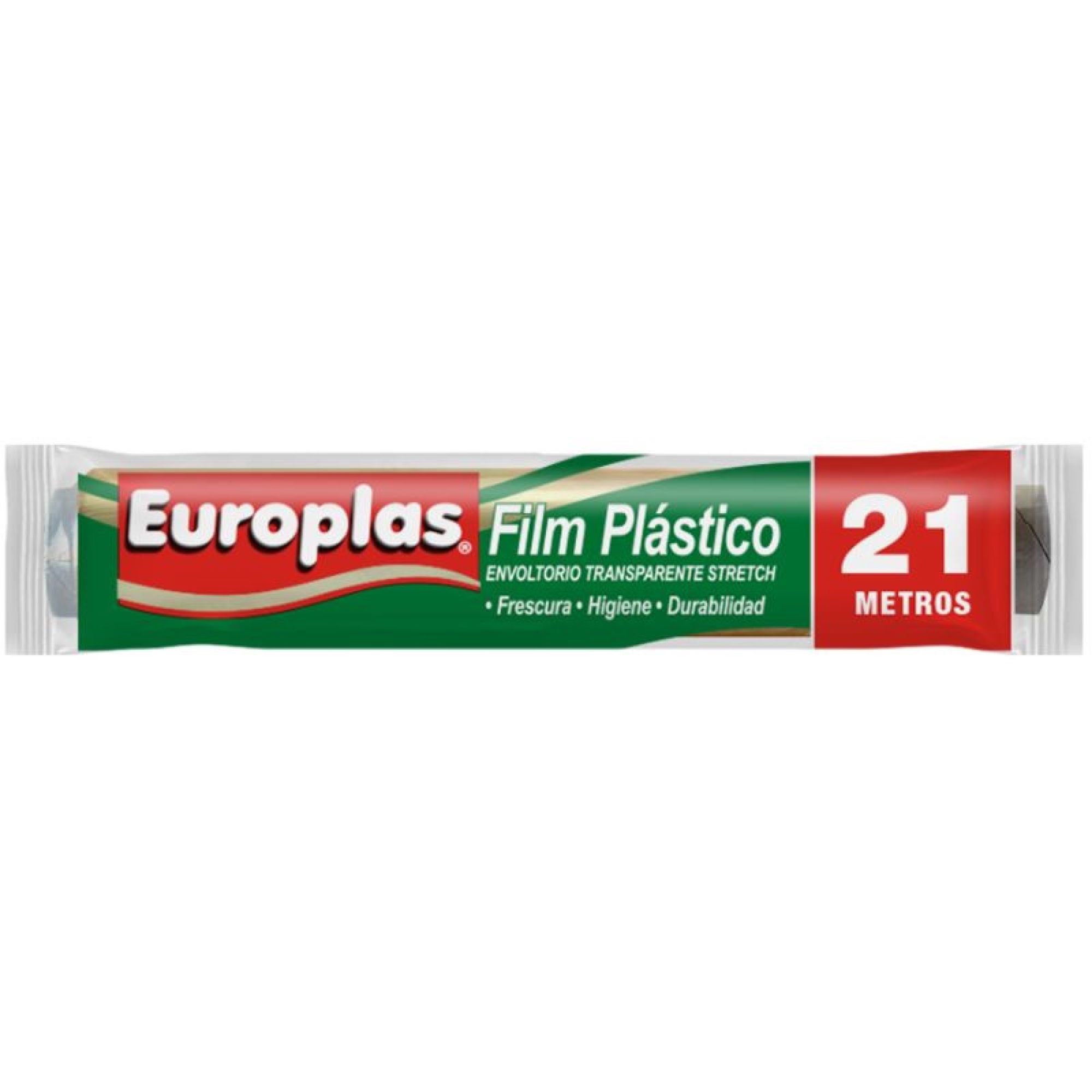 Papel Film Plástico 21 Metros Sin Corte 1 Un Europlas