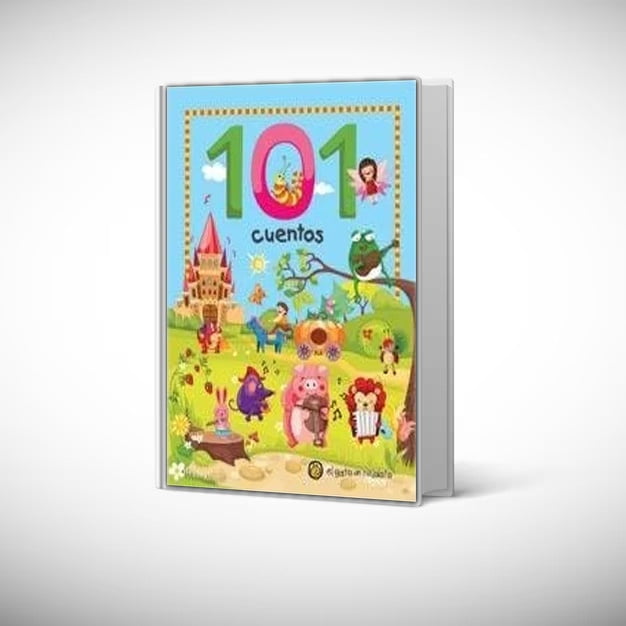 El Gato De Hojalata - Libro 101 Cuentos De Animales *gigantes Y Acolchados*