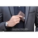 thumbnail image 2 of SERMAN BRANDS RFID Blocking Slim Bifold Genuine Leather Mini, 2 of 3