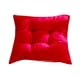 thumbnail image 1 of Cojín cuadrado para silla Cojín para oficina en casa 40x40cm Rojo, 1 of 3