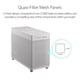 thumbnail image 3 of Funda de ordenador ASUS Prime AP201 33L microATX blanca, 3 of 7