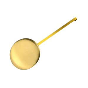 Magideal - Piezas De Reparación De Péndulo De Reloj, Decoración Decorativa De Estilo Retro, Péndulo De Metal, Suministros Diy Para Dormitorio, Hogar, Reloj De 15 Centímetros