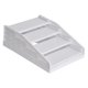 thumbnail image 4 of Rampa Para Caja De Arena Para Gatos De 4 Escalones, Práctica, Duradera, Antideslizante, Color Blanco, 4 of 5
