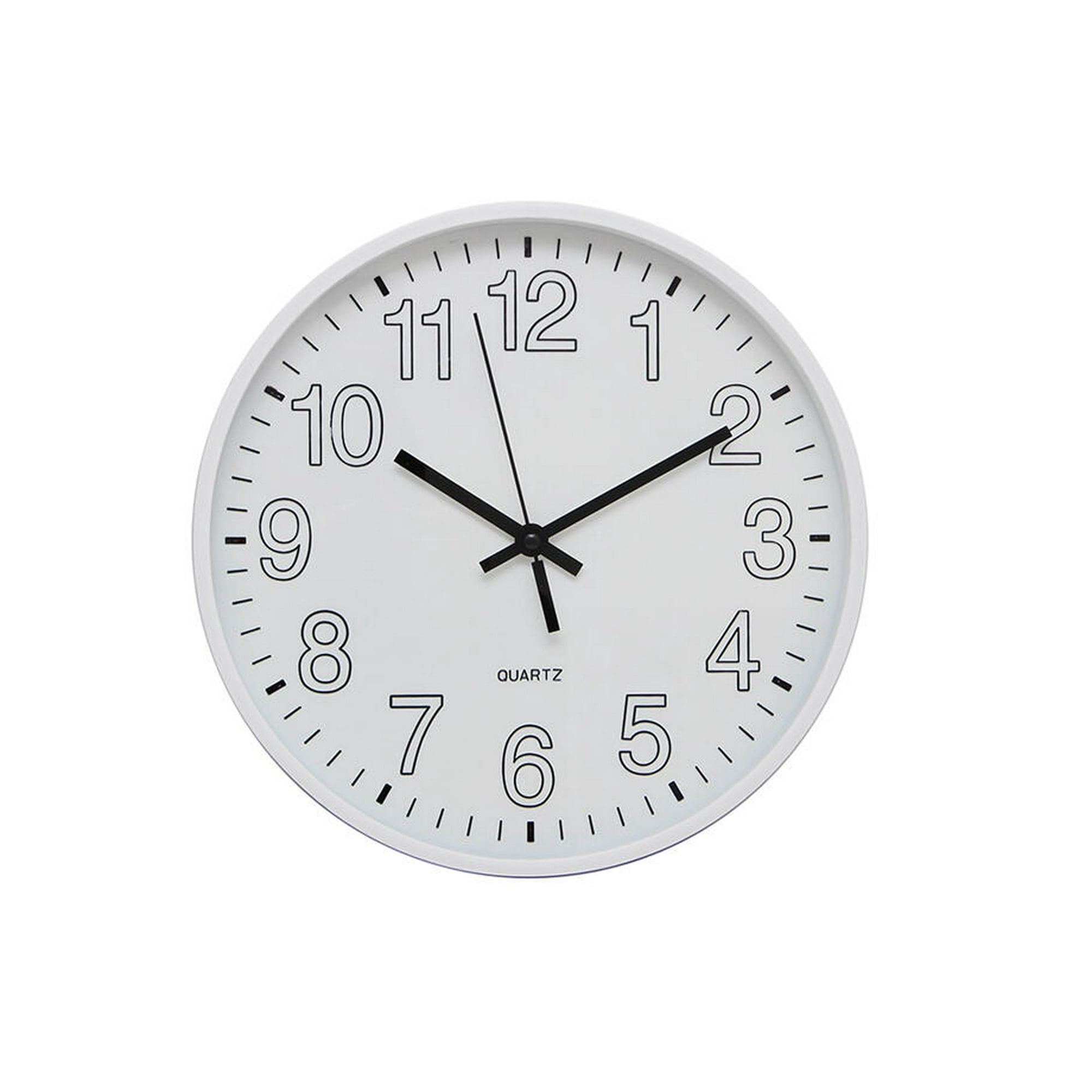 Vgo - Reloj De Pared 30 Cm Blanco 30 X4 Cm