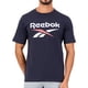 thumbnail image 1 of Polera Hombre Reebok Deportiva Algodón Logo Frontal Azul Navy, 1 of 4