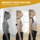 thumbnail image 2 of Corrector de postura HLOES para mujeres y hombres ajustables, 2 of 7