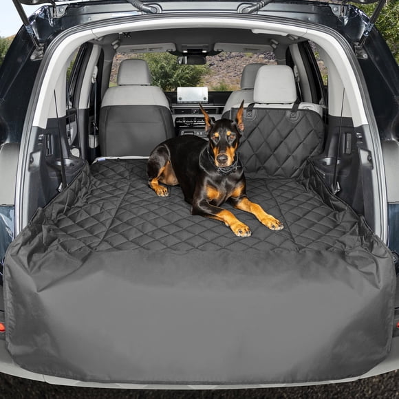 Alfombrilla de maletero Cargo Liner 4Knines para SUV, impermeable, color negro, tamaño grande