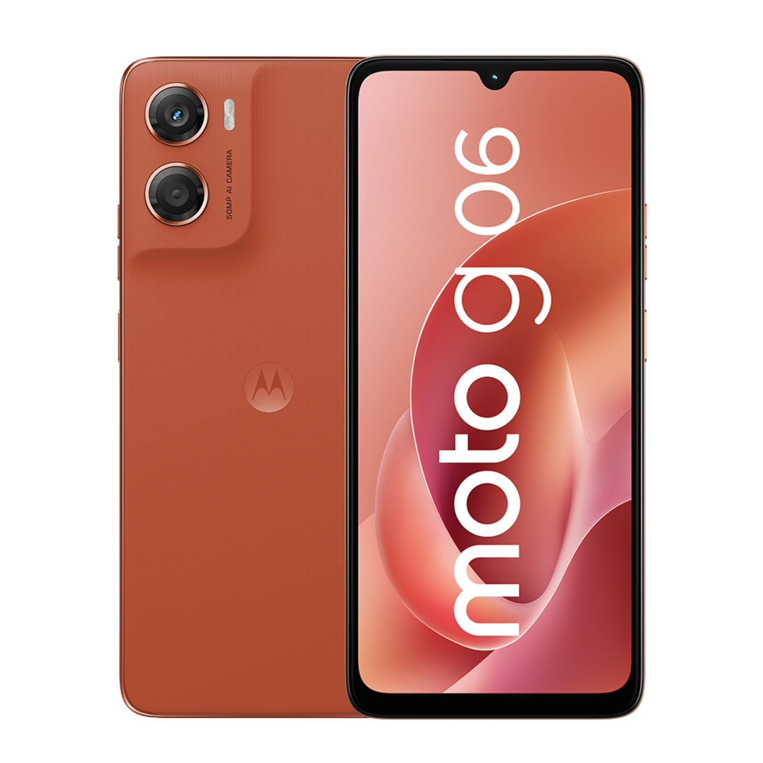 Motorola Moto G06 128gb + 4 Naranja