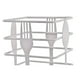 thumbnail image 3 of Escurridor Para Cubiertos Blanco De Acero Menaje Cocina, 3 of 3