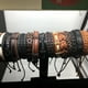 thumbnail image 1 of 10pcs/lots Vintage Mens Womens Genuine Leather Surfer Bracelet Cuff Wristband Fashion Jewelry Mens Best Gift Mixed Style Bracelet, 1 of 2