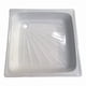 thumbnail image 2 of Receptáculo | Piso De Ducha Para Baño 80x80 | Acero Esmaltado  Antideslizante | Incluye Desagüe y Sifon., 2 of 10
