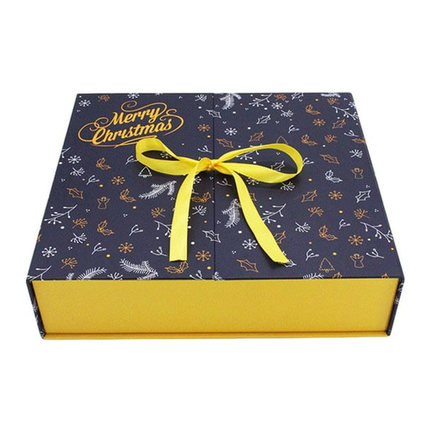 Calendario de Adviento decorado, decoración de 24 días, sacos de dulces, vitrina de regalo de Navidad para estantería, dormitorio, oficina, escaparate