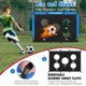 thumbnail image 4 of Portería de fútbol FITPARNER 122 x 91 cm con diana y conos, 4 of 7