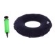 thumbnail image 3 of Almohadilla de rosquilla inflable para aliviar el dolor con hemorroides con inflador 450 mm, 3 of 5