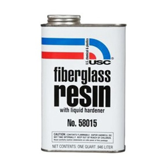 Resina de fibra de vidrio U. S. Chemical & Plastics USC-58015 1 L