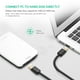 thumbnail image 2 of Cable M/M 3.0 Usb-A/Usb-A 2m Negro Ugreen Us128, 2 of 2
