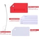 thumbnail image 3 of Etiqueta de silicona para equipaje con tarjeta de identificación con nombre, perfecta para identificar rápidamente la maleta., 3 of 6