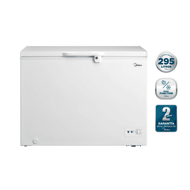 Freezer Horizontal Frio Directo 295 lts Midea | Lider
