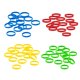 thumbnail image 2 of 60 Piezas Pulseras De Silicona Simples Pulseras De Goma De Moda 4 Colores, 2 of 5