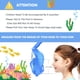 thumbnail image 5 of Máscara de snorkel para niños Hydiview, máscara facial completa con vista panorámica de 180°, 5 of 5