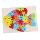 thumbnail image 4 of Abc Letra Rompecabezas De Madera Montessori Animal Letras Bloque Juguetes Para Niños Niñas Peces, 4 of 5