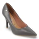 thumbnail image 1 of Zapato Mujer Tipo Cuero Gris Oscuro Punta Fina Vizzano, 1 of 3