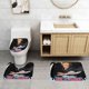 thumbnail image 2 of Juego de Alfombras de Baño Desmarcar Bleach 3 Piezas, 2 of 6