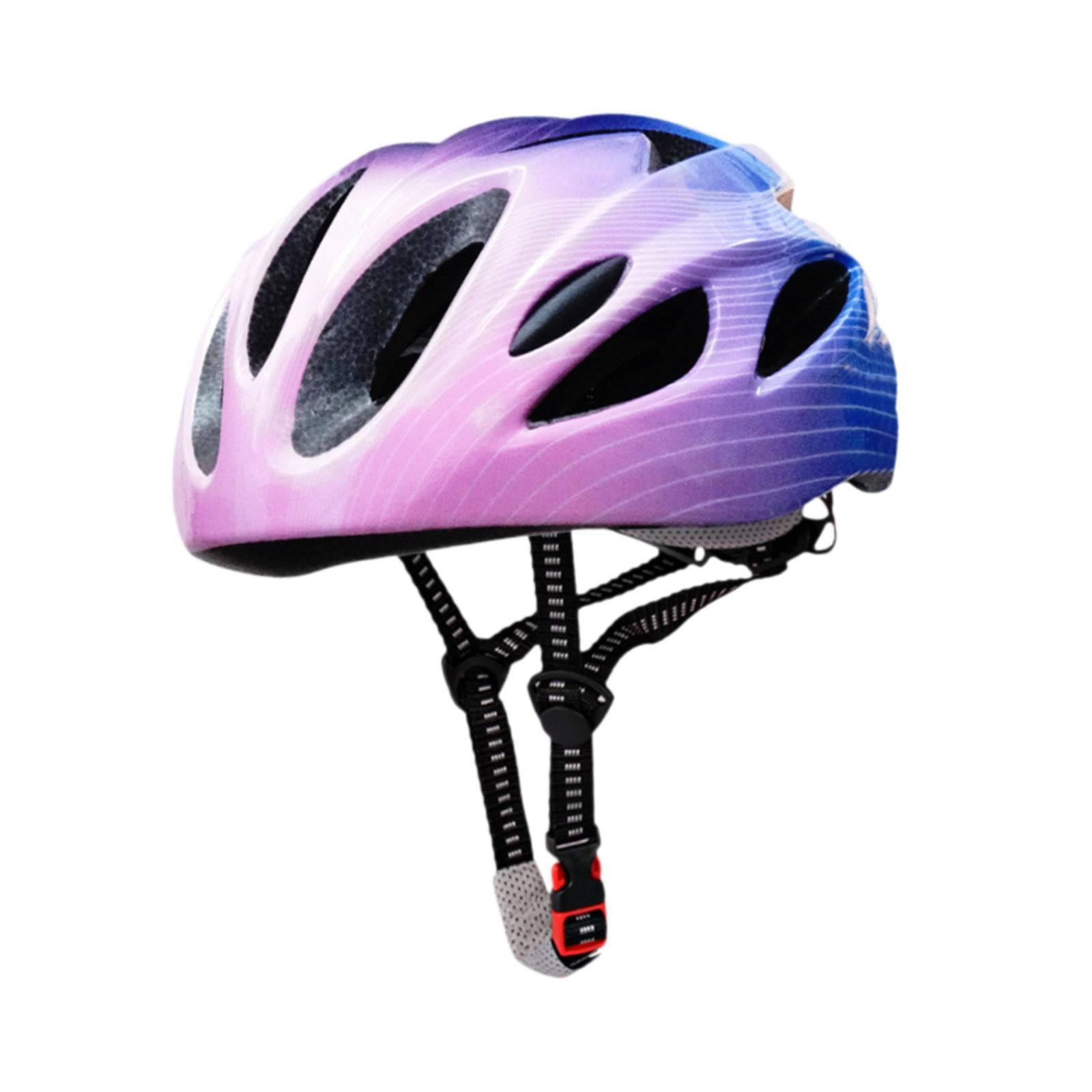 Magideal - Casco Infantil Para Bicicleta Niños Casco Ciclismo Accesorio Bicicleta Ligero Ventilación Ajuste Protección Niño Niña Adecuado Para Ciclismo Patineta Color Rosa Azul