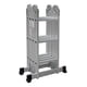 thumbnail image 1 of Escalera Aluminio Multiuso 3,5 mt. 12 peldaños QRubber, 1 of 5