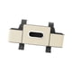thumbnail image 3 of Organizador De Respaldo De Asiento De Automóvil, Caja De Pañuelos Para Viajes Por Carretera, Almacenamiento Con Portavasos, Color Beige, 3 of 5