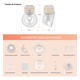 thumbnail image 3 of "Extractor De Leche Belug Portátil Manos Libre Sacaleche Eléctrico Rosa ", 3 of 5
