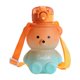 thumbnail image 1 of Botella De Agua Con Tapa Con Cerradura, Botellas De Bebida, Boca Ancha Grande Para Senderismo, Fitness, Azul Y Naranja, 1 of 5