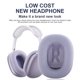 thumbnail image 3 of Almohadillas para AirPods Max 1 y 2 Miruchertter, moradas, 3 of 7